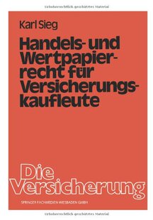 【预售】Handels- Und Wertpapierrecht Fur Versicherungs...