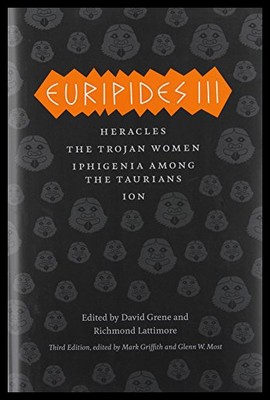 【预售】Euripides III: Heracles, the Trojan Women, Iphige