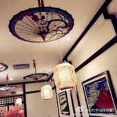 油纸伞江南古典梅花伞复古装 饰吊顶伞模特表演油伞古装 摄影油纸伞