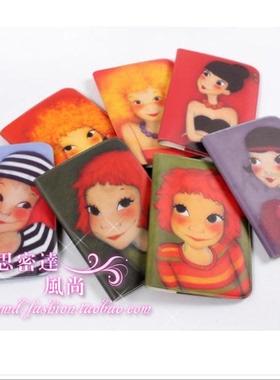 清仓（奥特莱斯）YOUK SHIM WON 陆心媛 PVC 可爱 娃娃 卡包