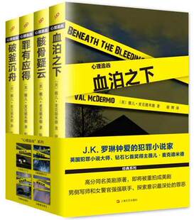 血泊之下+骸骨疑云+罪有应得+破釜沉舟 套装4本 心理追凶系列 侦探小说 正版包邮 上海文艺出版社