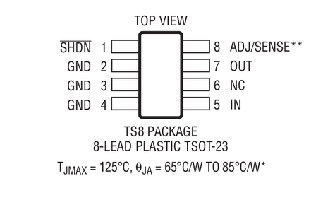 3 lt3007its8-3.3 lt3007-3.3 sot23 现货
