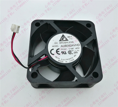 原装正品Delta/台达 AUB0524VHD 5020 DC24V 0.15A 变频器风扇2线