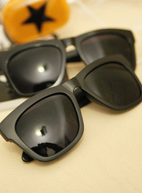 双张记 男士男式  墨镜 遮阳镜 太阳镜 黑镜 防阳光 男女通用