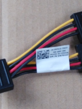 原装DELL N701D OPTIPLEX 0247PN 0P05P4  960 SATA 一分二电源线