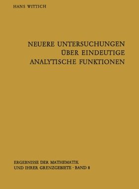 【预订】Neuere Untersuchungen Uber Eindeutig...