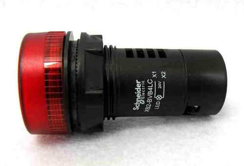 原装 正品施耐德 schneider 红色指示灯XB2BVM4LC  AC220V