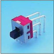 台湾进口滑动开关双刀双掷侧弯焊板 拨动开关 六脚二档侧弯 TS11L