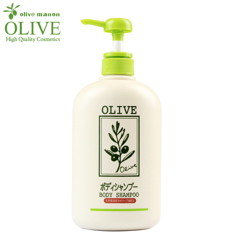 olive/奥丽肤日本原装进口橄榄清爽温和滋养嫩肤浴液沐浴露800ml