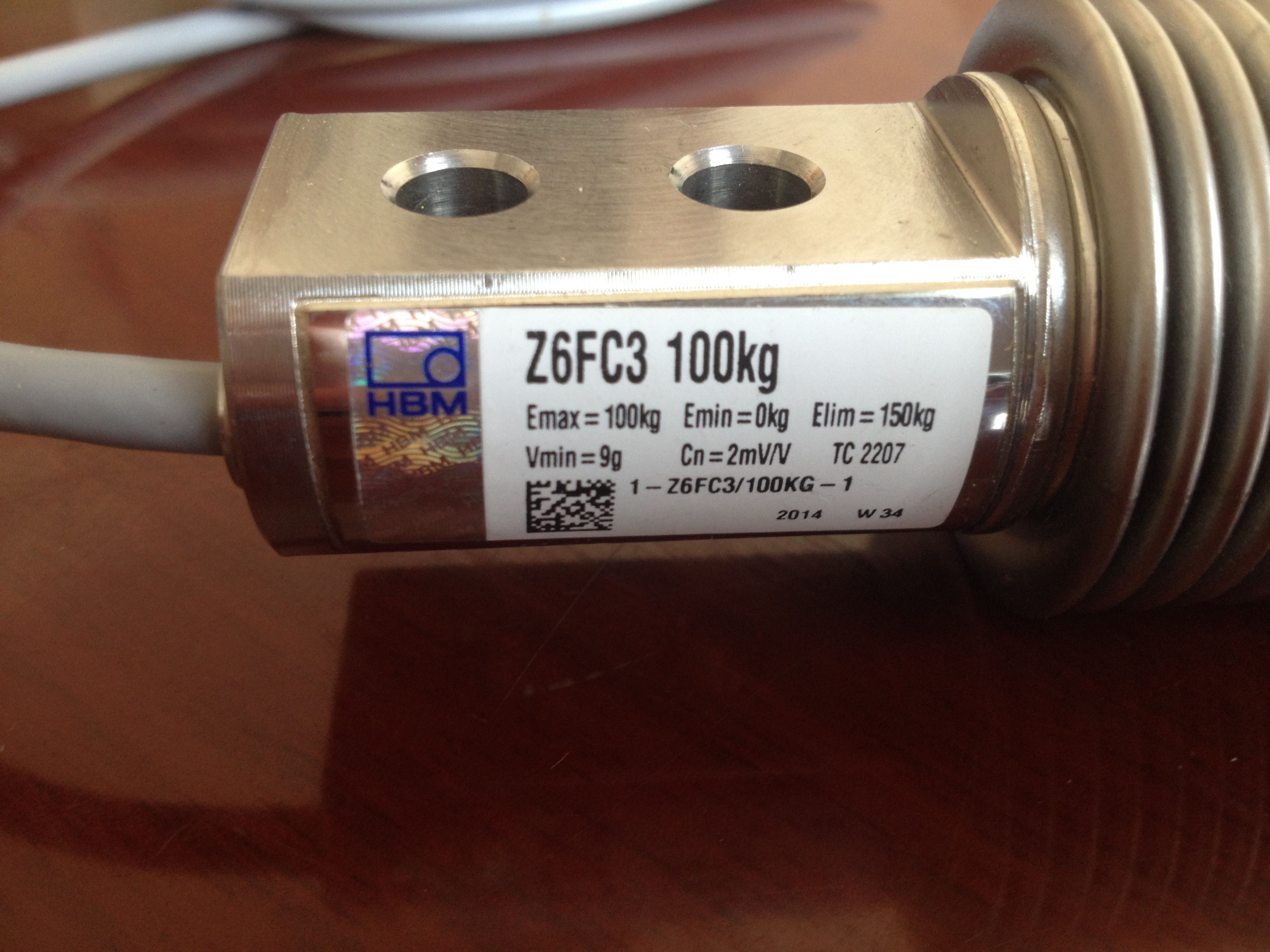 低价销售原装正品德国HBM称重传感器Z6FC3/100KG 质保一年