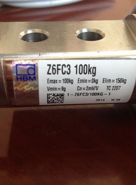 低价销售原装正品德国HBM称重传感器Z6FC3/100KG 质保一年