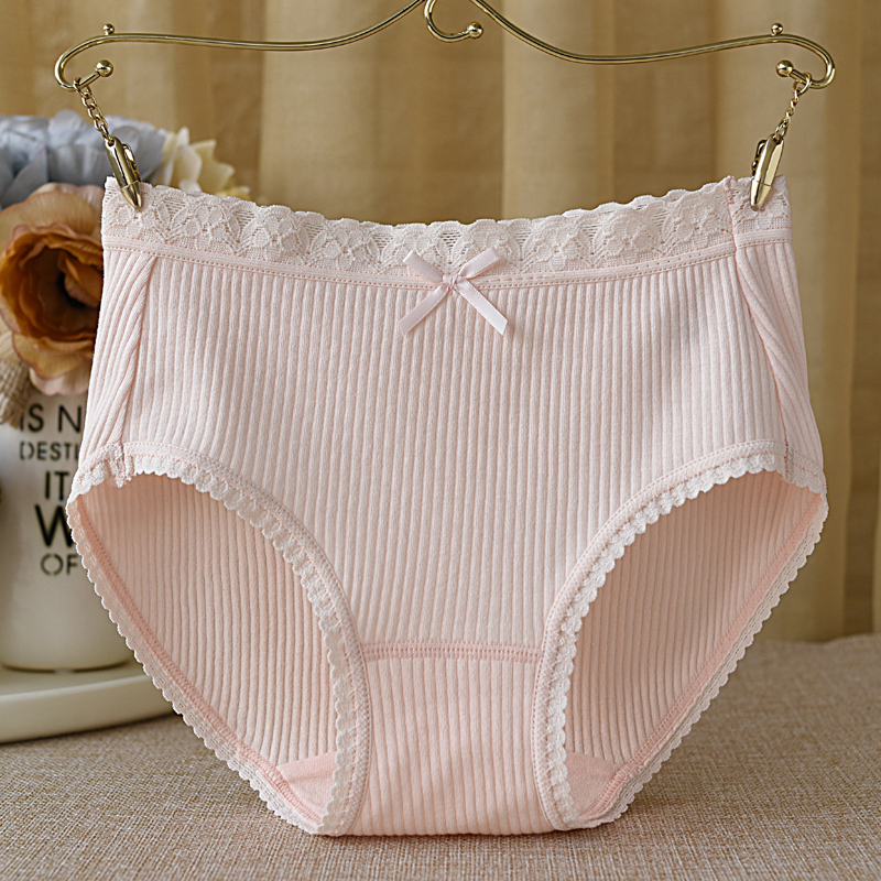 安优棉女士三角裤舒适100%全棉裆