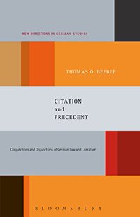 【预售】Citation and Precedent: Conjunctions and Disju...