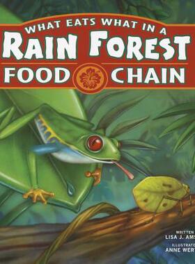 【预售】What Eats What in a Rain Forest Food Chain