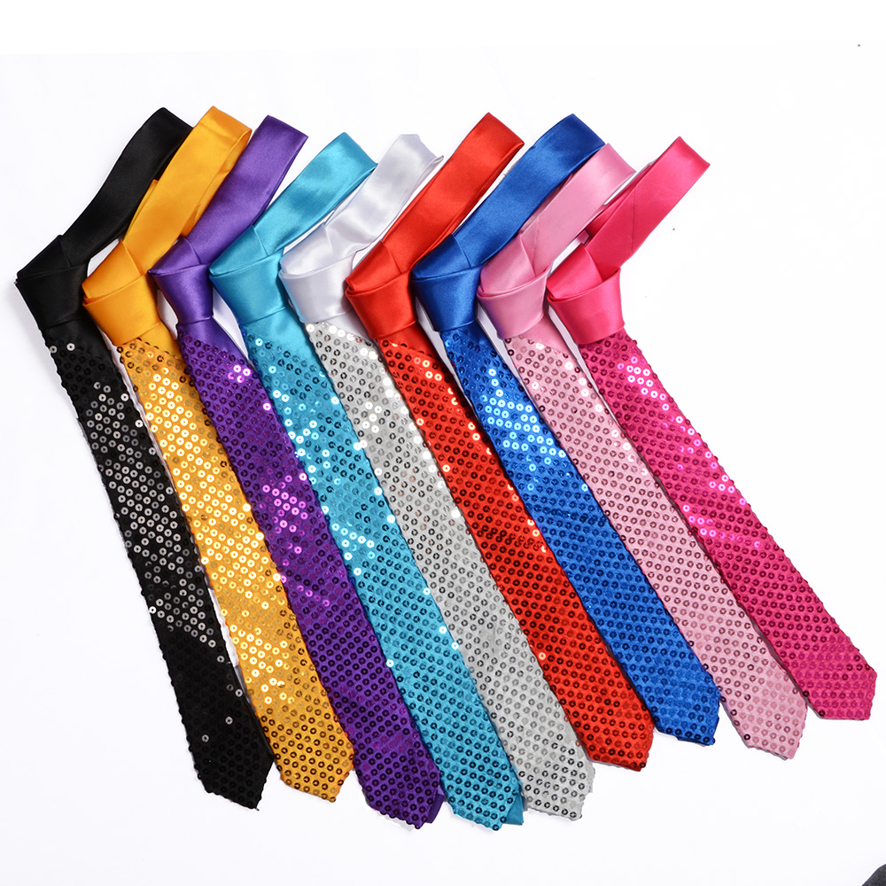 亮片领带正装韩版婚庆演出