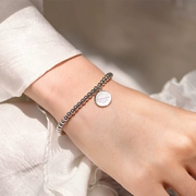 Net màu đỏ cá tính chuỗi hạt vòng tay nữ thiết kế thích hợp không phai đơn giản đồ trang sức sinh viên vòng đeo tay hoang dã - Vòng đeo tay Clasp