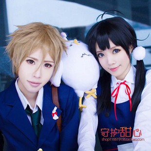 包邮甜心玉子市场北白川玉子家大路饼藏假发现货cosplay假发