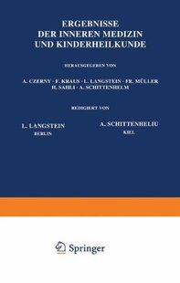 【预订】Ergebnisse Der Inneren Medizin Und K...