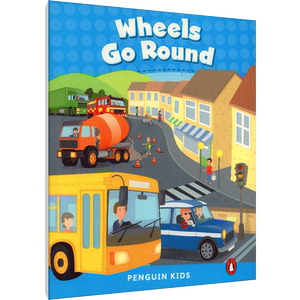原版培生学科儿童英语分级阅读CLIL Wheels Go Around  L1 4-6岁 小学词汇200 赠音频 共15页