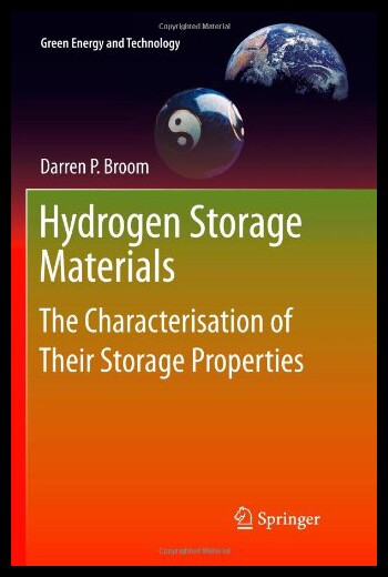 【预售】Hydrogen Storage Materials: The Characterisation