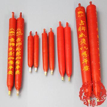 无烟环保红蜡烛特价杯烛