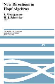 【预订】New Directions in Hopf Algebras