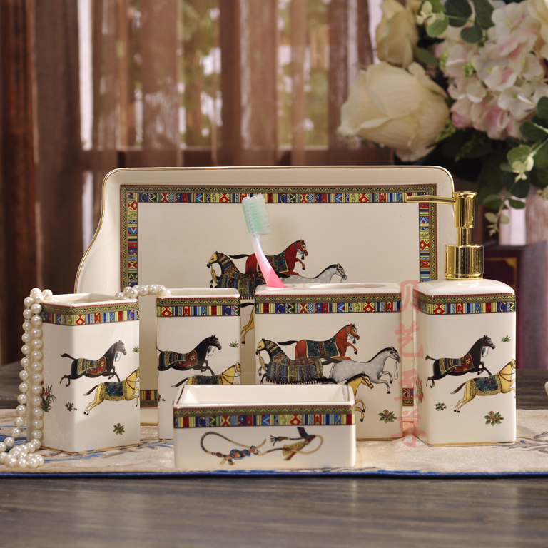 高档卫浴托盘欧式家用浴室用品