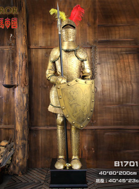 酒吧中世纪风铁艺创意金属装饰品