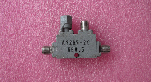 A3263-20 美国 4-8GHz 20dB SMA 射频微波同轴宽带定向耦合器 质量包好，包能用 可提供详细测试图