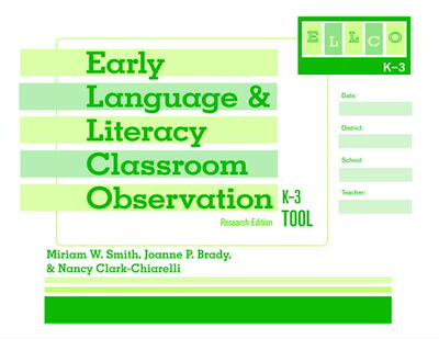 【预售】Early Language and Literacy Classroom Observat...