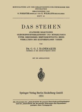 【预订】Das Stehen: Statische Reaktionen Gle...