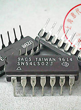 SN54LS02J  TI  DIP-14【散新质保】赛格市场G3332室实体店 现货