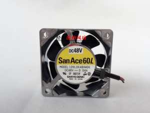 日本三洋SAN ACE60L 6025 48V 109L0648H406 变频器散热风扇6CM