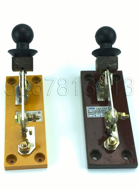 手动单投转换开启式船用电瓶电源闸刀开关HD11B-200A/18单极紫铜