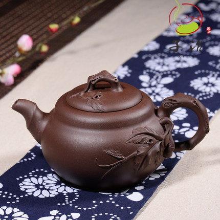 子冶葫芦壶 原矿老紫泥宜兴紫砂壶名家纯全手工套组茶具套装
