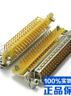台产车针镀金HDR62公头母头 DR62针 DB62孔90度弯脚插板式焊板式