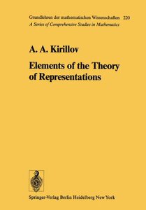 【预订】Elements of the Theory of Representations