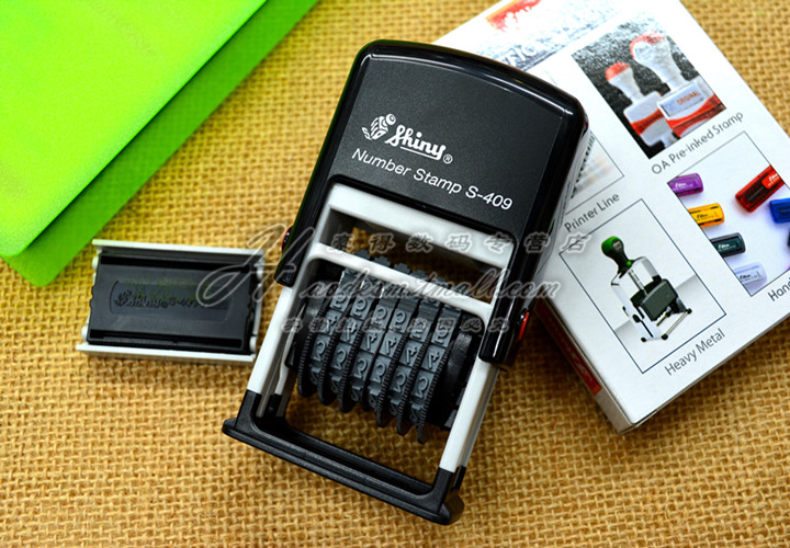 印章本身空白，不配套印油 字高4MM   总长2