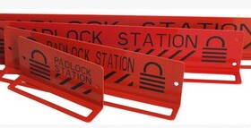 duuke都克正品各种规格挂锁锁具挂架/工业安全管理锁具站S11-14