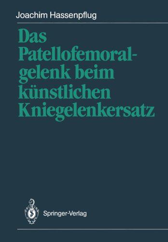 【预订】Das Patellofemoralgelenk Beim Kunstl...