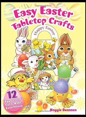 【预售】Easy Easter Tabletop Crafts: 12 
