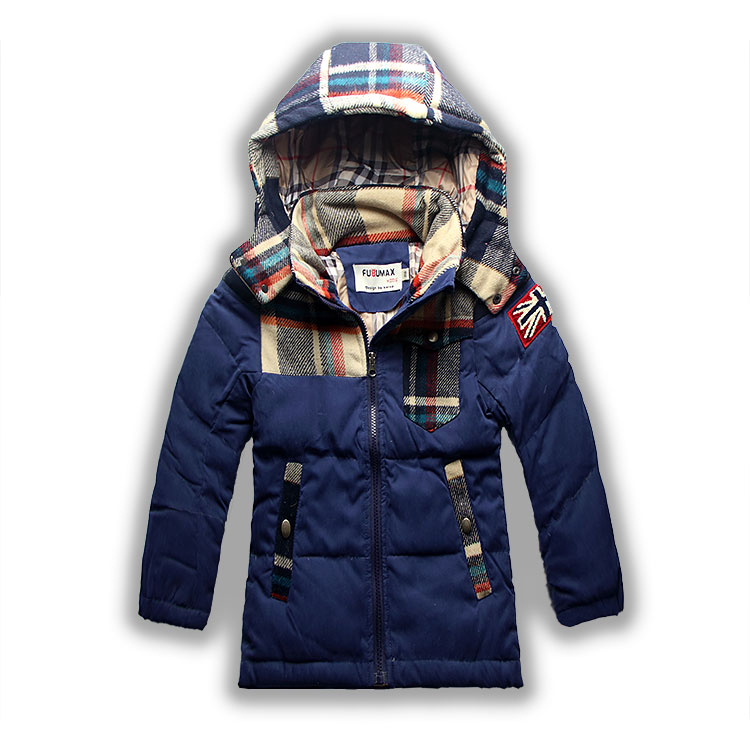 童装拉链羽绒服保暖加厚外套