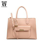 Ms Wan Lima 2015 spring new fashion leather women bag handbag shoulder bag genuine counter packages