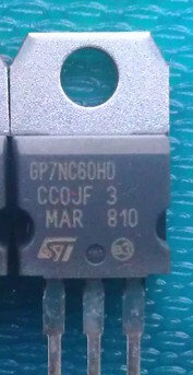 【凯拓达电子】原装拆机GP7NC60HD STGP7NC60HD TO-220 600V 25A