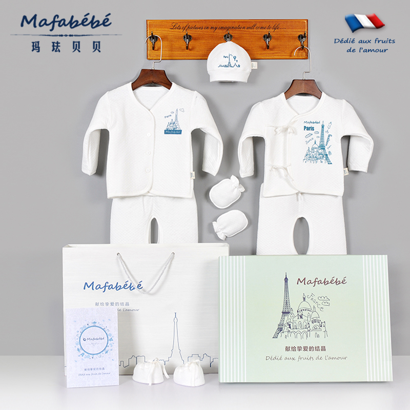 Coffret cadeau pour nouveau-né - Vêtements + Chaussures + Accessoires MAFABEBE - Ref 1978991 Image 1