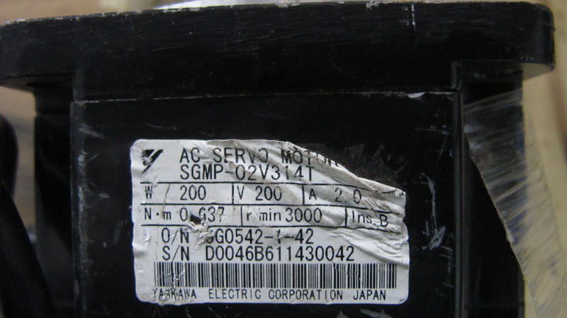 二手安川电机 SGMP-02V314T  专业销售维修一体化