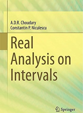 【预订】Real Analysis on Intervals
