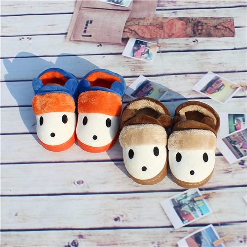 Chaussons enfants en suède pour hiver - Ref 1006418 Image 1