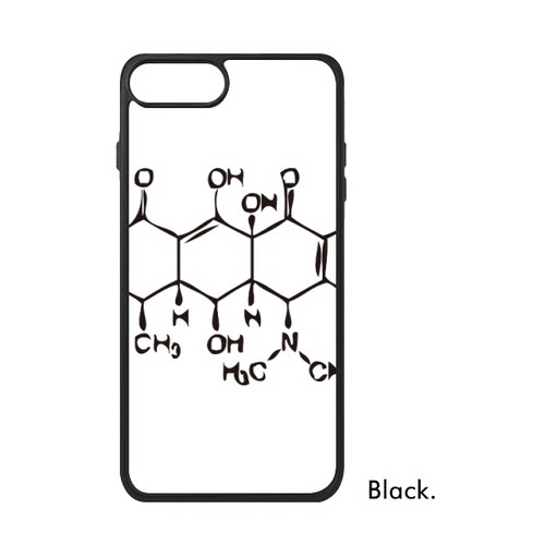 适用于iPhone化学分子式H2O插画Xr手机壳max保护套678pro硅胶112