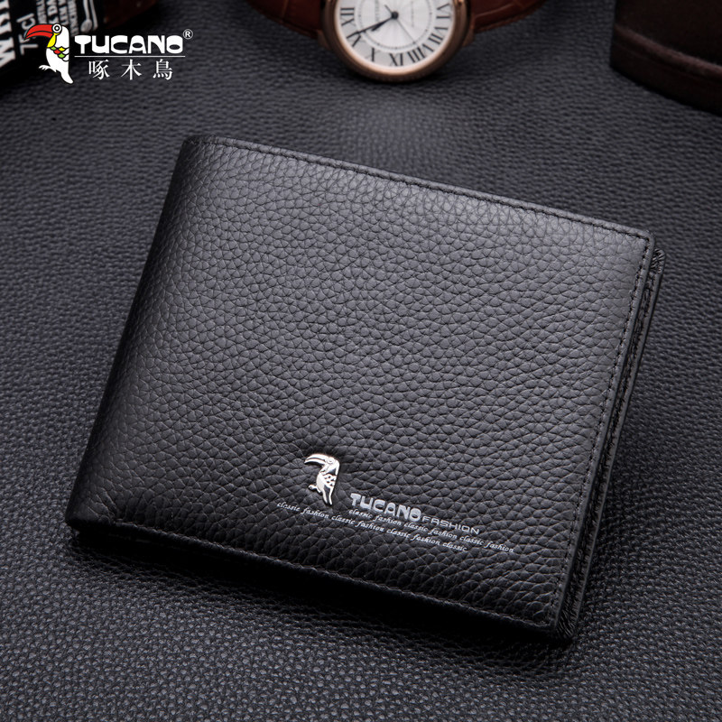 TUCANO/ Woodpecker man wallet fashion business affairs Portable Wallet genuine leather quality goods Youth Walletin the Leather/Lady bags/Men's bag, Wallet  category - from Buy2taobao.com to provide professional Taobao agent buy service